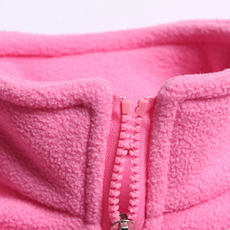 Sonbahar Kış Çocuk Kız Giyim Ceket 2 Adet Set Polar Tops + Windproof Ceket Kız Çocuk Spor Giysileri için Kapüşonlu Mont 201106