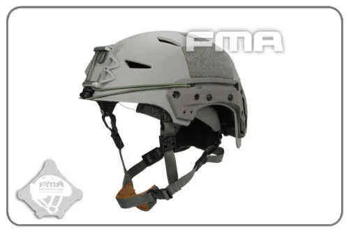 Tactical Mic FTP Bump Capacete Ex Airsoft Simples Sistema Preto / Areia / Cinza W220311