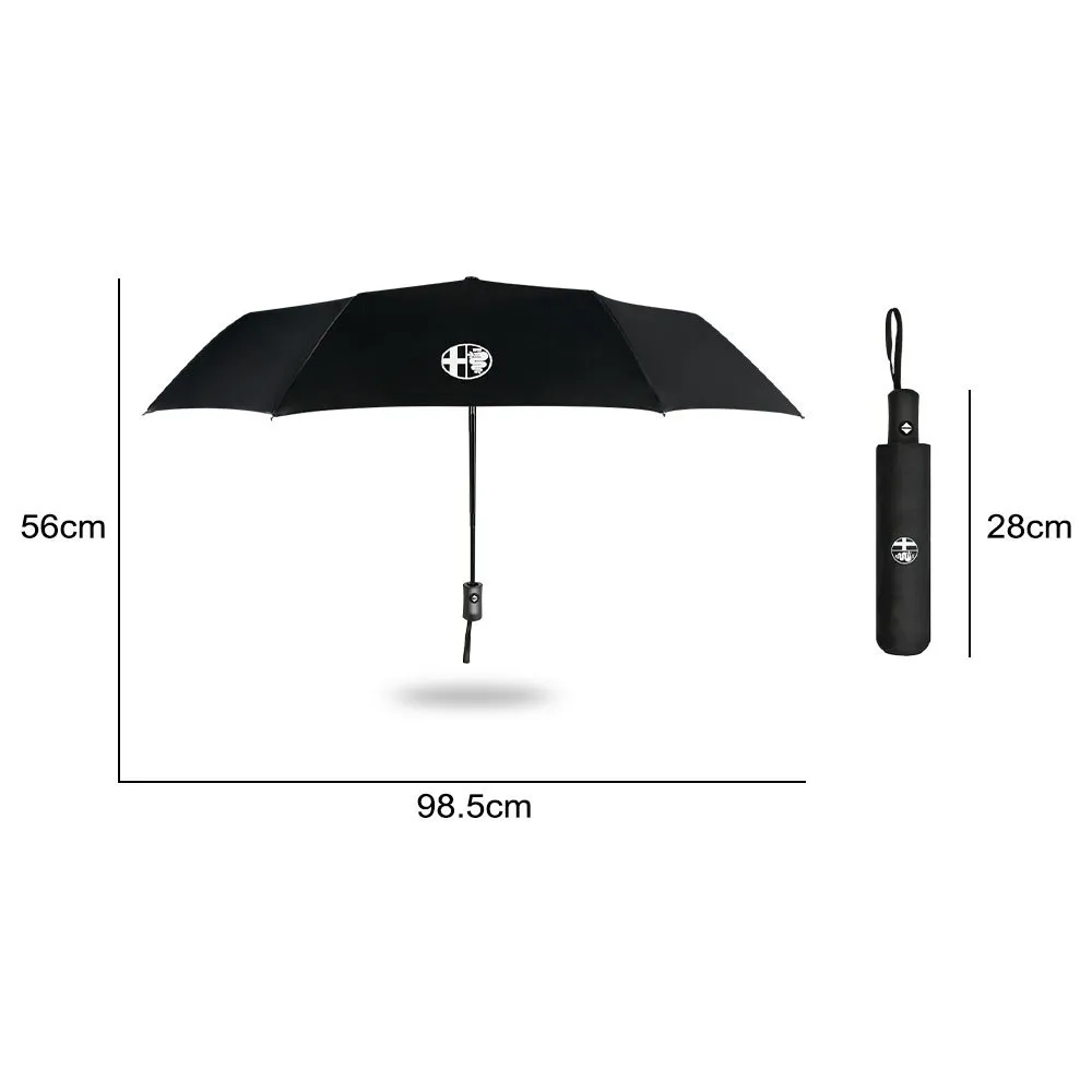 Para Alfa Giulia 147 156 159 Mito Stelvio Sportiva Giulietta Acessórios para carros gráficos Automático Compact Dobring Umbrella 2011127180920