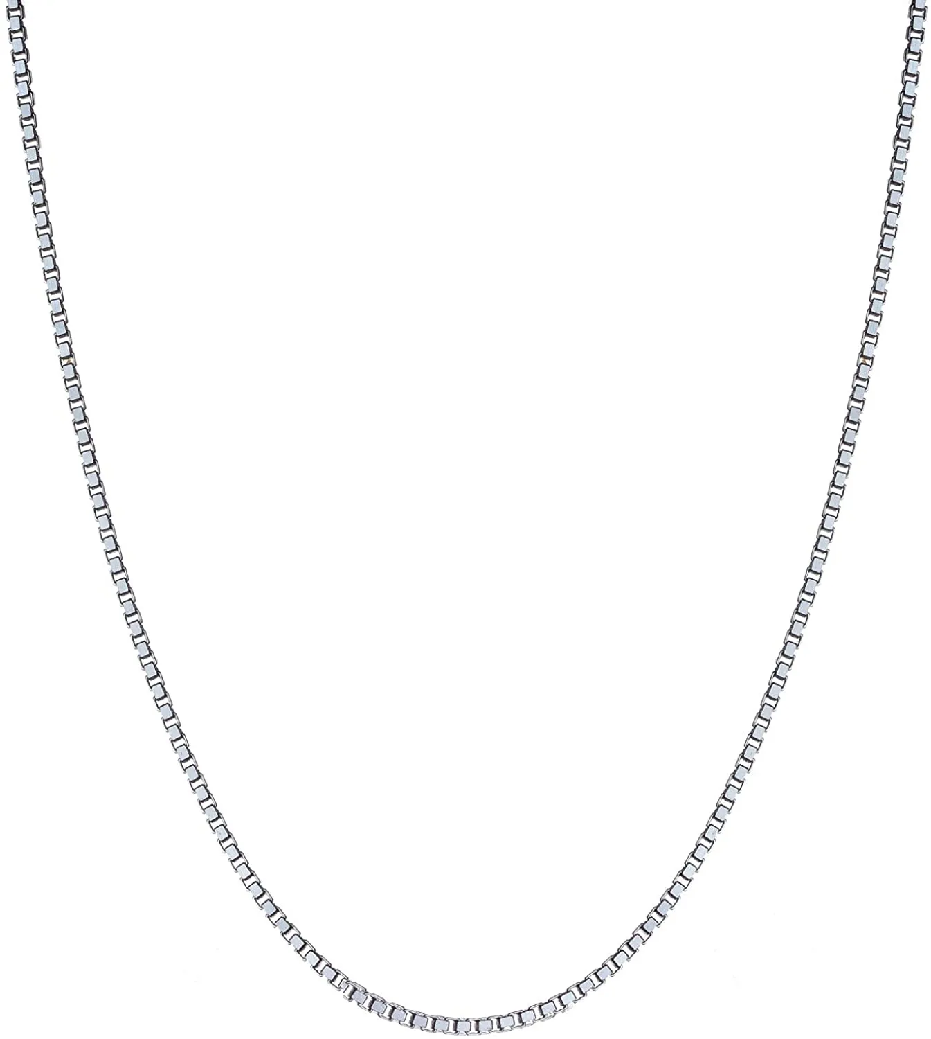 whole 1 4mm 925 sterling silver necklace box link chains jewelry 16 18 20 22 24 26 28 30 8 sizes choose283R