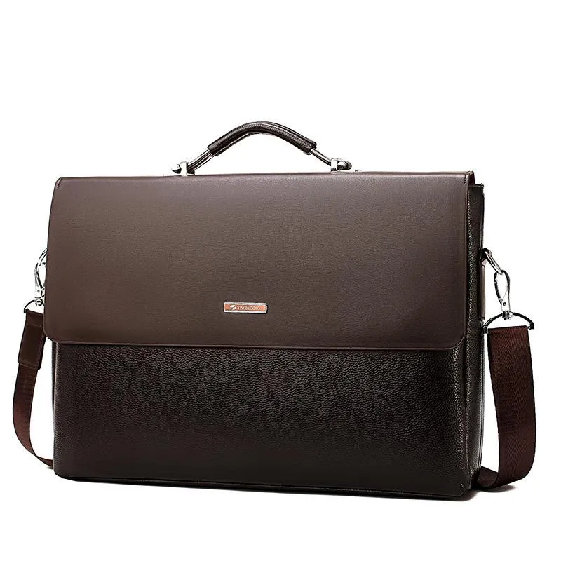 Valigetta da uomo Borsa in pelle laptop Borse da viaggio casual laptop borse di lusso borse da uomo designer borsa in morbida pelle bag1296m