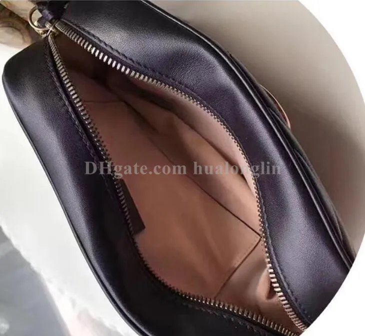 정품 가죽 여성 핸드백 가방 일련 번호 날짜 코드 가방 크로스 바디 고품질 원래 Box240Z