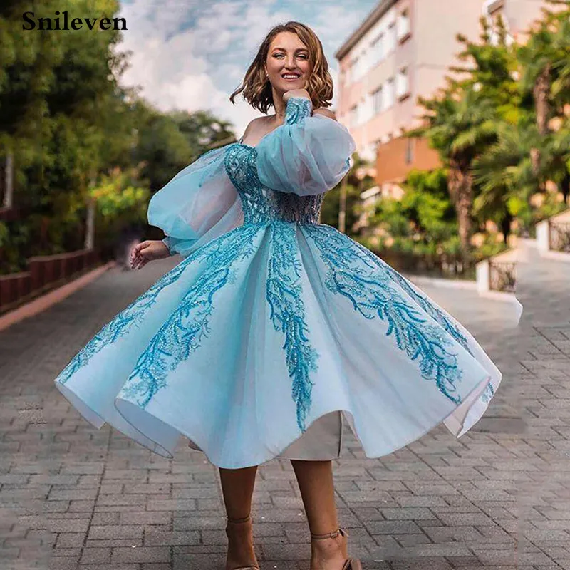 ball gown with puffy sleeves