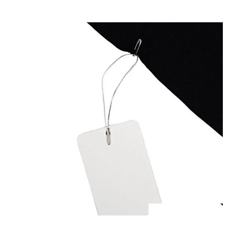 Elegant Hang Tag Fasteners - Pack med 960 silversträngar Silver Safety Pin and Barb för enkel fästning U217T DLISX339B