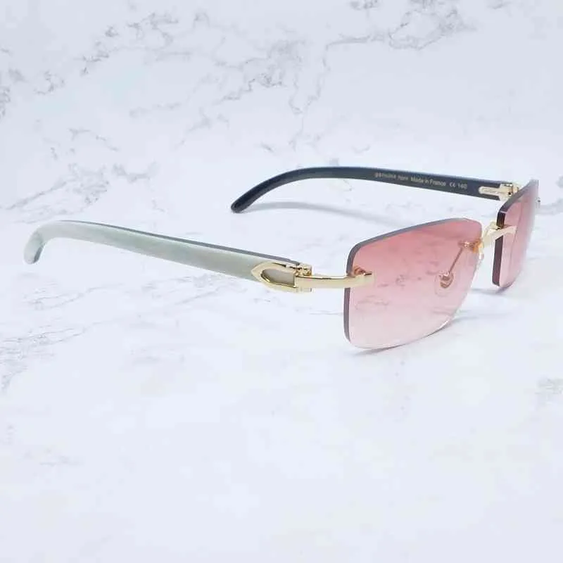 2024 10% zniżki na luksusowy projektant Nowe okulary przeciwsłoneczne dla mężczyzn i kobiet 20% zniżki na Buffalo Horn Bezprzepustowy biały czarne buffy Trendy okulary gafas sol