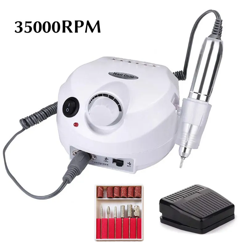 Manicure مع 120W80W54W مصباح LED 35000 دورة في الدقيقة آلة الحفر 40 ألوان UV البولندية أدوات الأظافر مجموعة 220606