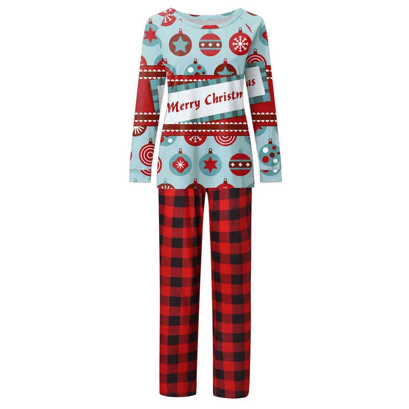 Семейный костюм Nxy, рождественские пижамы, одинаковые комплекты, ночная рубашка для родителей, комплект рождественской одежды, пижамы Navidad Para Familias 2212319567951