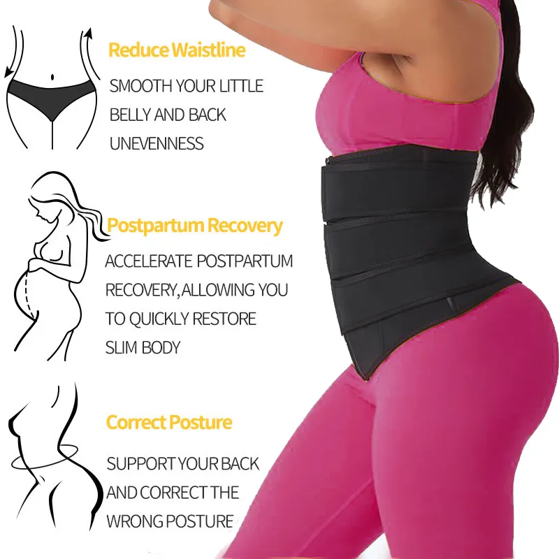 Талия тренер ремень триммер корсет для женщин потерю веса тела формировал неопреновый поток Cincher Chapeewear Slimmer Sauna Tummy Control 201222