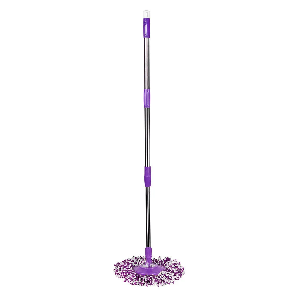 Spin Mop Pole Handle استبدال Floor Mop 360 No Foot Pedal Version Home Floor Cleaning Scriper for Home Office #15 LJ201270T