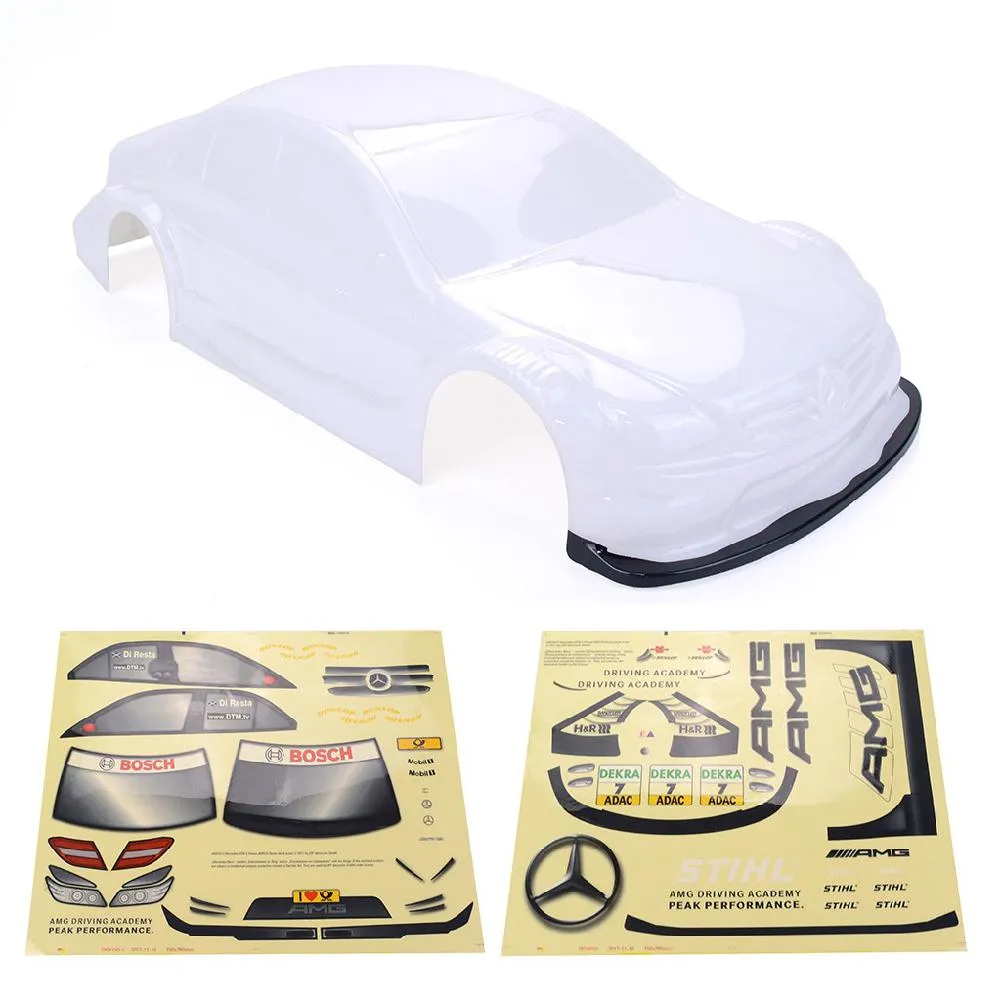 1/10 RC dérive voiture sur route voiture PC corps pour Tamiya HPI Kyosho HSP Redcat FS ACME LRP
