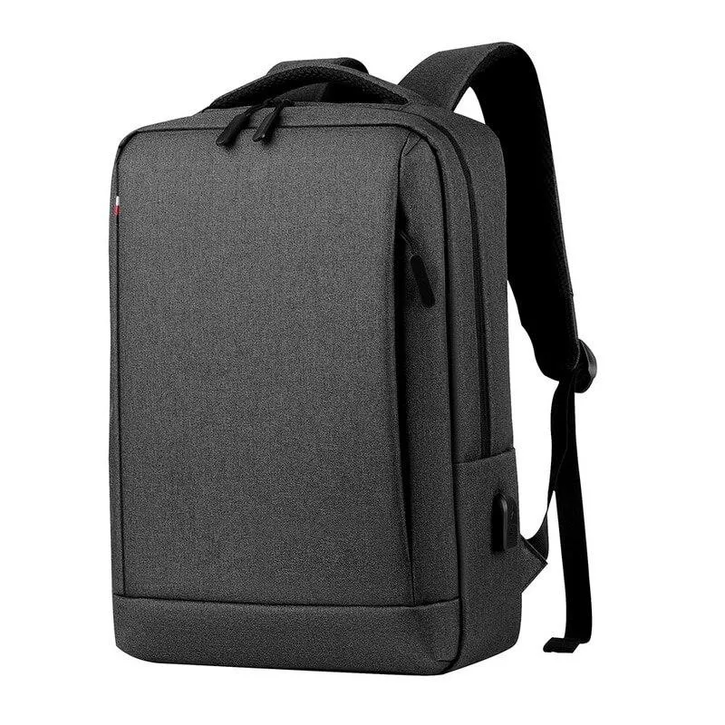 Bärbar dator ryggsäck mens manliga ryggsäckar affärs anteckningsbok mochila vattentät rygg pack USB laddningspåsar reser bagpack1236x