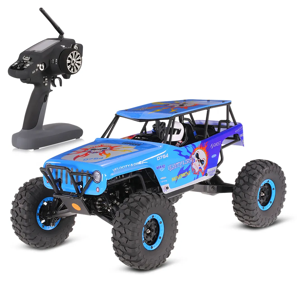 WLtoys 10428 RC Cars 2.4G 1:10 Scale 540 Brushed Motor Remote Control Electric Wild Track Warrior Car Control Electric Wild Track