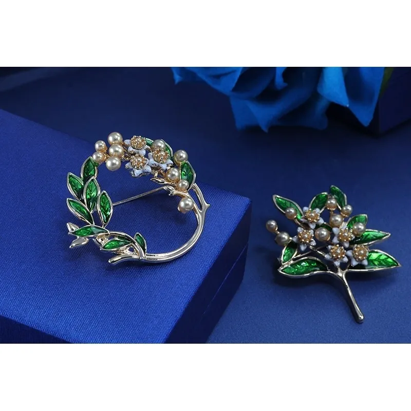 Роскошная брошь Meghan Markle Gardenia Pin Gift Accesorios Broche Mujer Jewelry 201009198c
