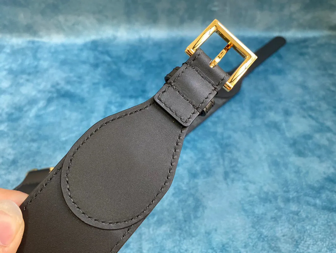 Newest quality genuine leather with gold buckle women belt with box men designers belts men belts designer belts 034244I