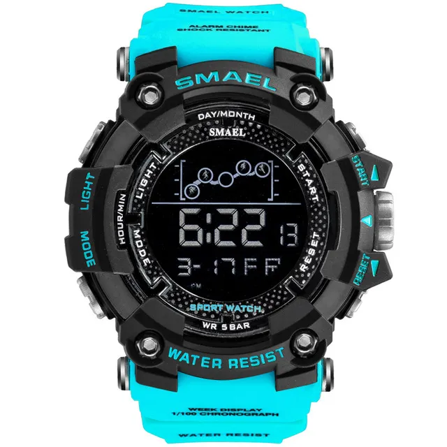 Męskie zegarek wojskowych odpornych na wodę sportową armią na rękę Digital Stopwatches dla mężczyzn Masculino Watches284R