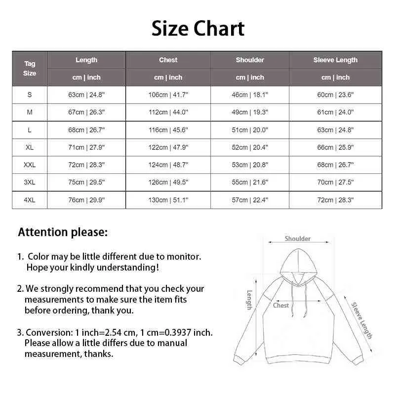 Latest Fashion Men's Autumn and Winter Leisure Jott Print Long Sleeve Hoodie Design Sports S-4xl 211224