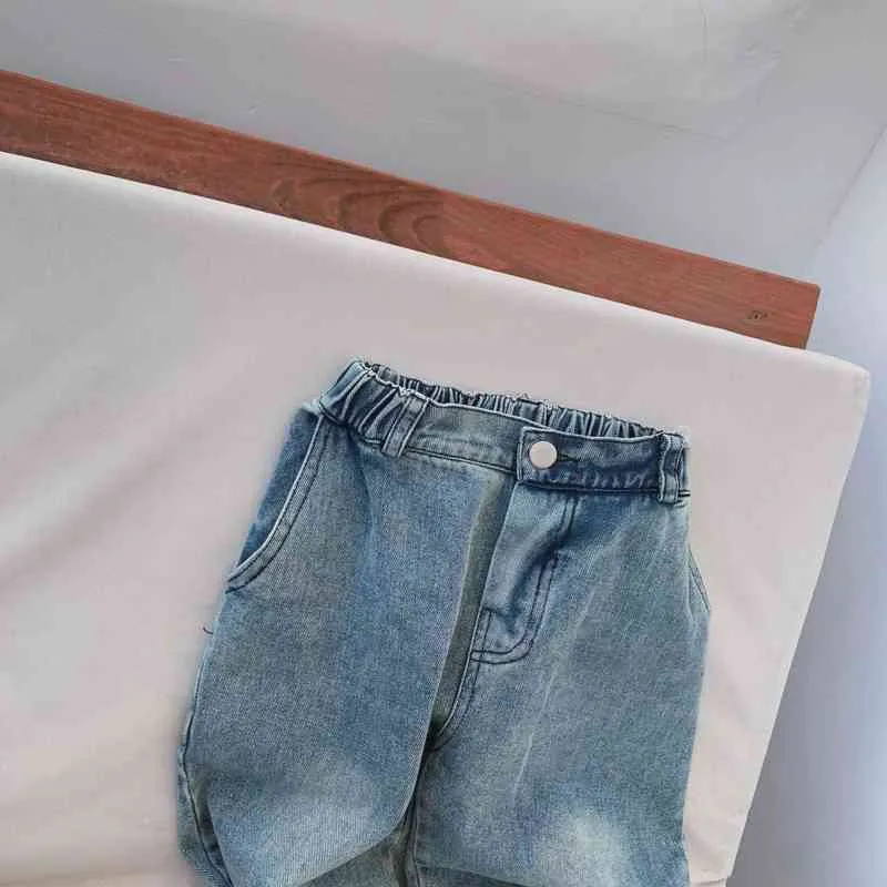 2020 printemps garçons jean décontracté coréen ample Denim pantalon pour garçons 2-6 ans enfant en bas âge garçons pantalon jean pour garçon enfants sarouel G1220