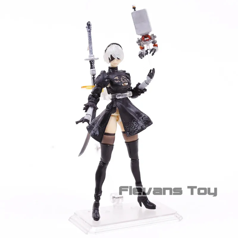 NieR Automata 2B Machine Lifeform PVC figurine poupée YoRHa No2 Type B modèle à collectionner jouet T2001064304769