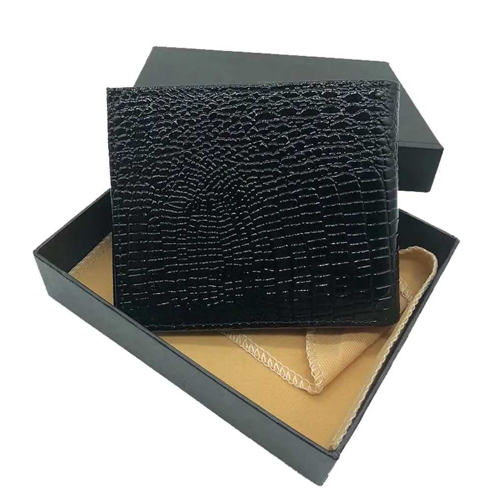محفظة مصمم للرجال 2022 محفظة جلدية للرجال لمحفظة رجال الموضة مع Box248U