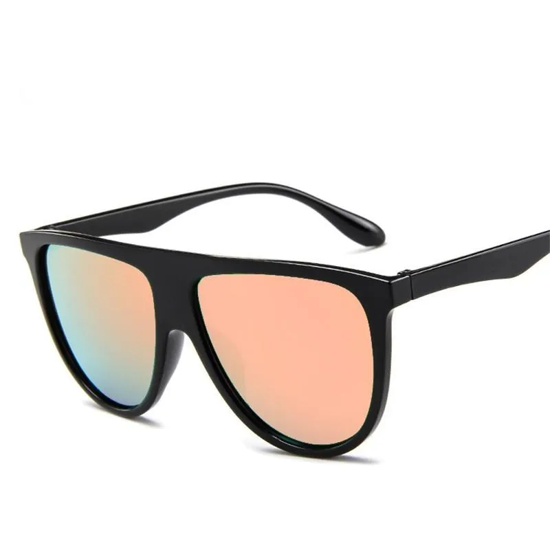 Солнцезащитные очки 2021, винтажные женские модные очки Kardashian с плоским верхом, роскошные дизайнерские солнцезащитные очки больших оттенков Gafas De Sol Mujer1274P