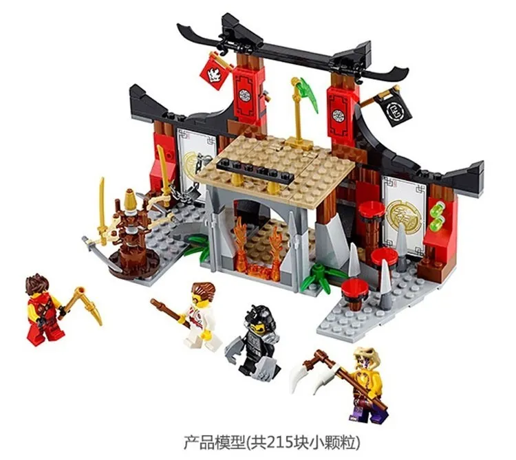 Ninjago 10319 Duel Ninjutsu Driving Range Model Building Kits innjagoes와 호환 어린이를위한 교육 장난감 C1115338I