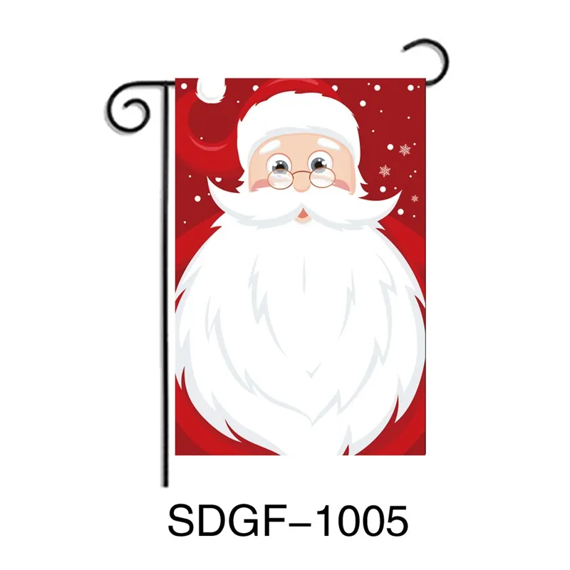 12 Santa Claus Group Tuin Vlag Kerst Festival Decoratie Vlag Kerst Vlag Garden Street Festival Ornament T3i51224