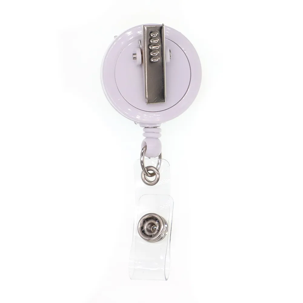 ファッションスタイルのキーリングクリスマスツリー聴虫鏡ラインストーンナース名アクセサリー用バッジリール用のラインストーン格納式IDホルダー167d