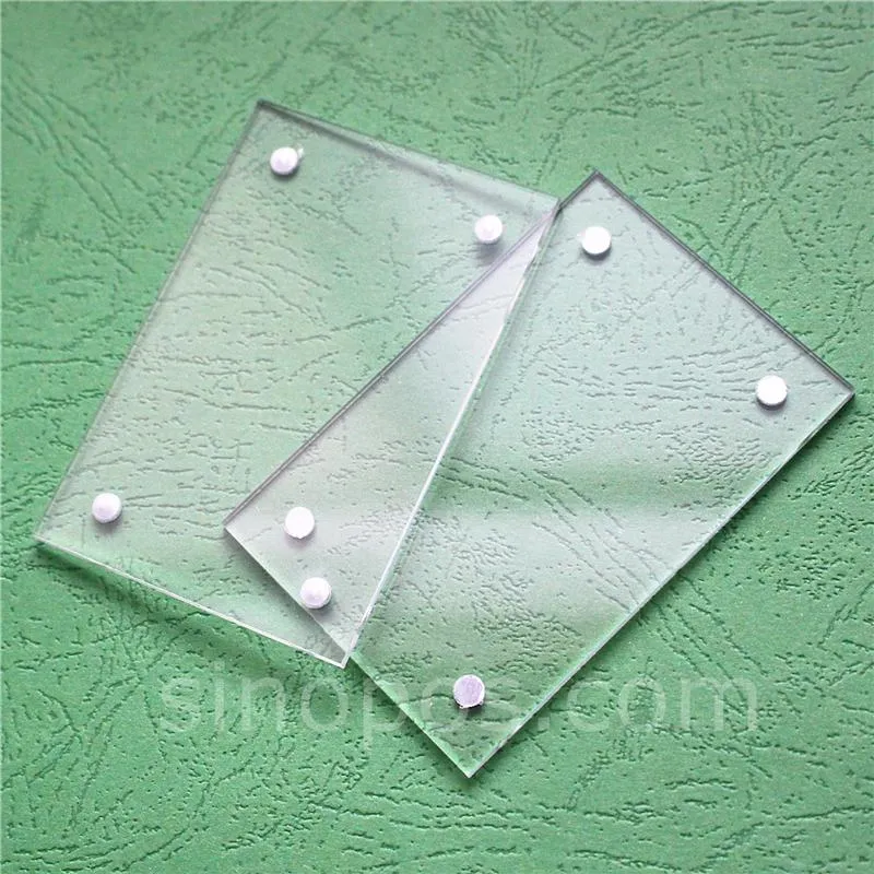 Aimant combiné acrylique porte-affiche plat magnétique horizontal cadre en plastique transparent po A5 A4 étiquette carte affiche table bureau display1252T