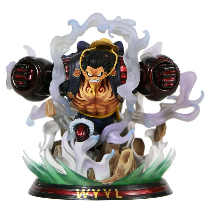 أنيمي اليابانية قطعة واحدة الشكل واحد قطعة لوفي تمثال PVC عمل الشكل ألعاب GK Luffy Figure Decoration Model Toys Kid Gift 10089112154