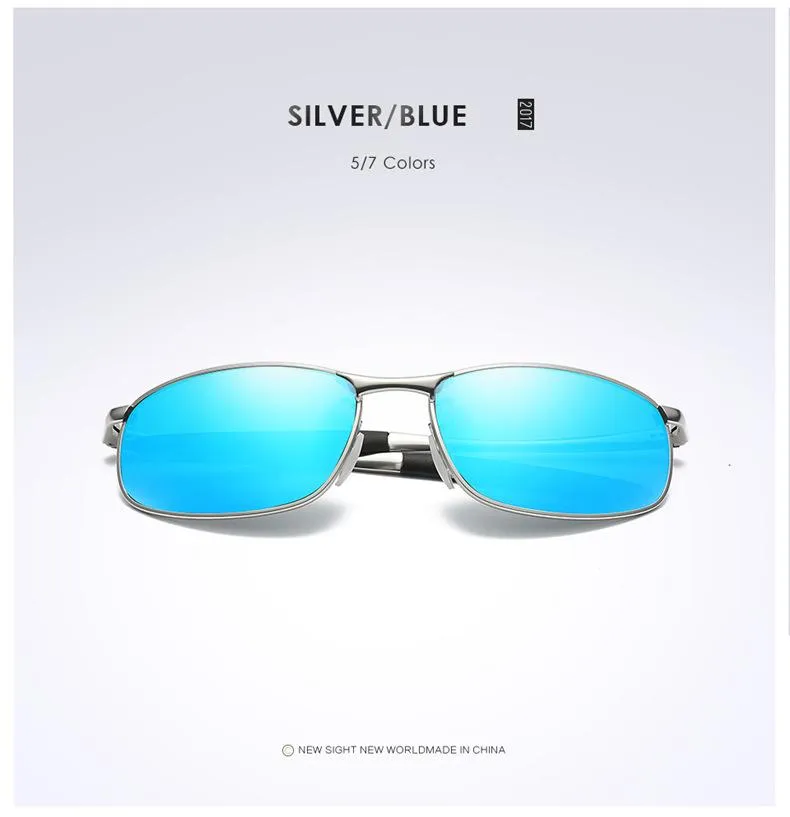 Lioudmo merkontwerp nieuwe luchtvaart mannelijke zonnebril gepolariseerde bril goggles mannen dames zonnebril hd driving spiegel glazen307v