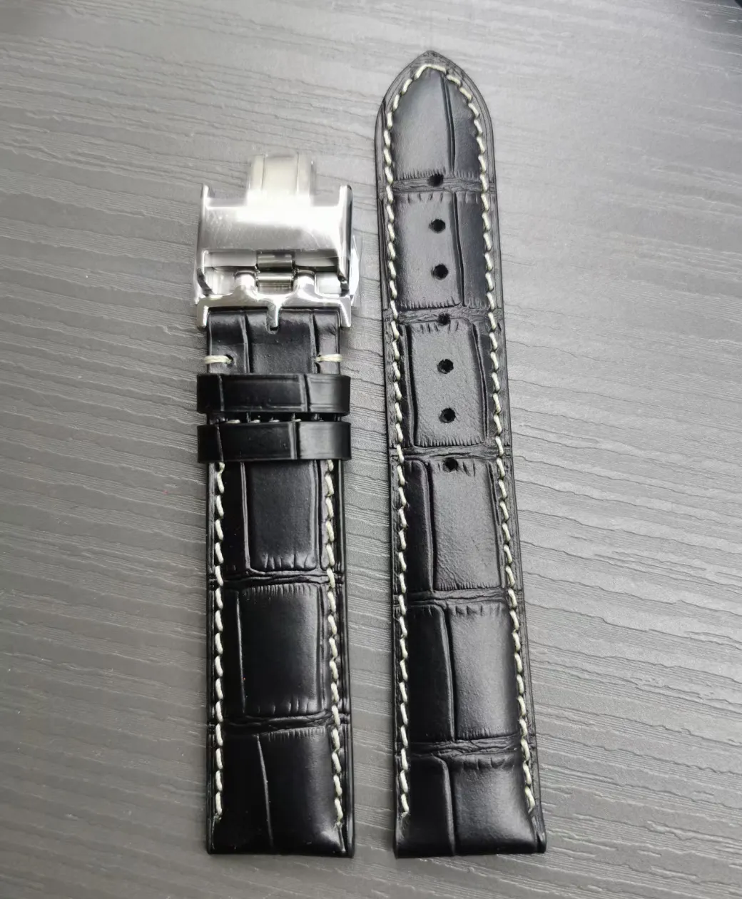 Uhrenarmband für Master Collection Rindsleder, Stahlschnalle, echtes Lederarmband 22 21 20 19MM181s