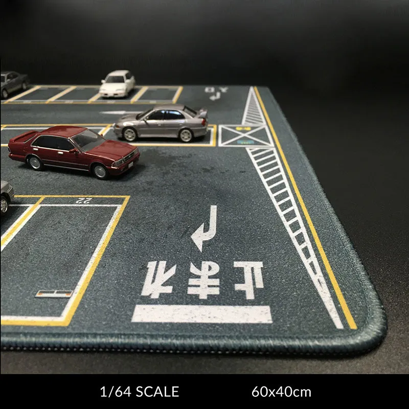 164 Scale Underground Garage Large Parking Mat For Diecast Alloy Car Model Vehicle Scene Display Toy Mouse Pad Scene Show X013919758