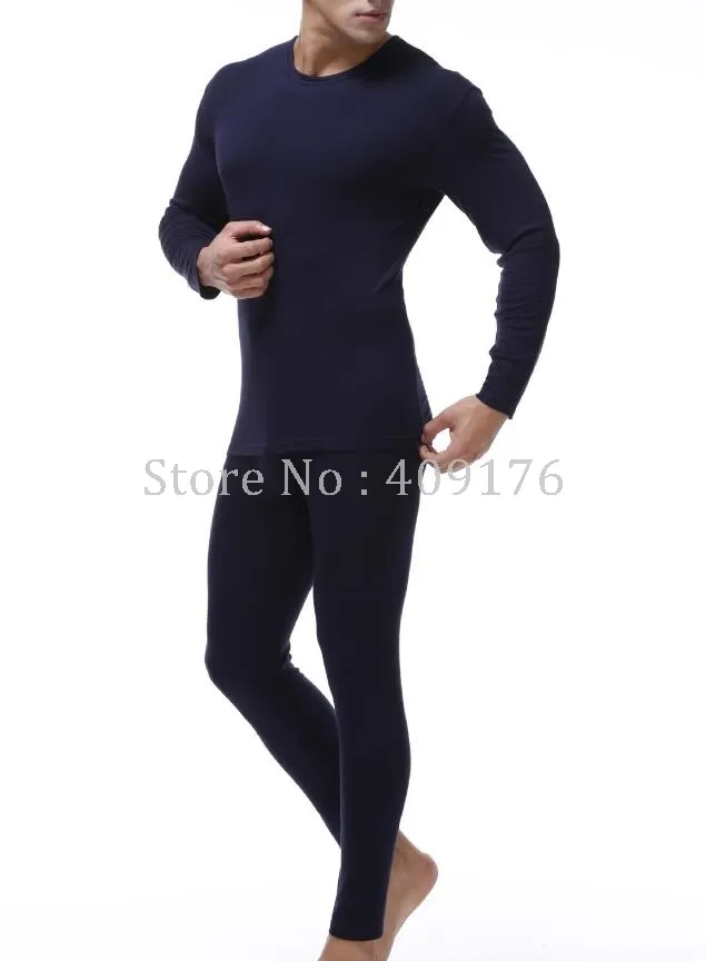 Modale lange Unterhosen für Herren, Thermo-Unterwäsche-Set, PRAYGER Plus Größe 7XL, warmer Körper, dünner Unterwäsche-Anzug 201125244p