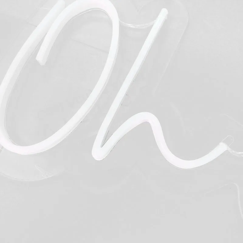 oh baby Sign Bar Disco Decorazione da parete la casa luce al neon con atmosfera artistica 12 V Super Bright3092