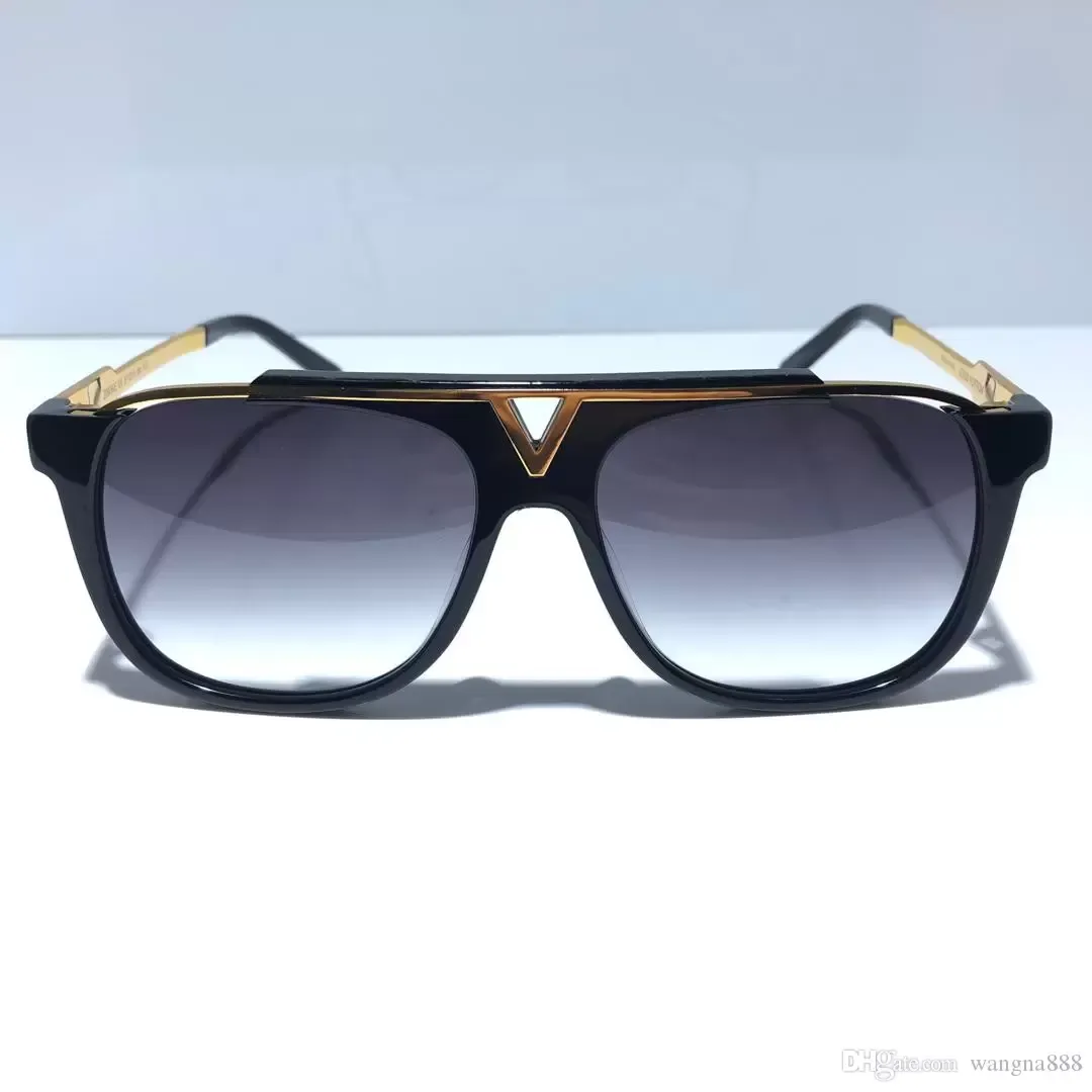 Талисман 0937 Классические популярные солнцезащитные очки Retro Vintage Shiny Gold Summer Unisex Style Uv400 Очеительство с коробкой 0936 Солнцезащитные очки290S