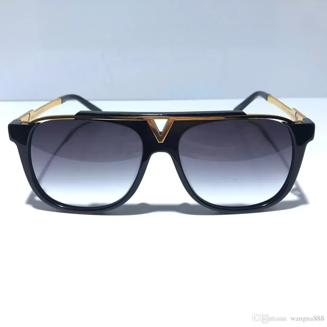 MASCOT 0937 Klassiker Beliebte Sonnenbrille Retro Vintage glänzendes Gold Sommer Unisex-Stil UV400 Brillen werden mit Box geliefert 0936 Sonnenbrille265W