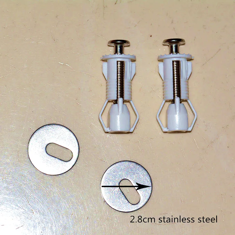 다른 목욕 화장실 용품 커버 피팅 나사 화장실 뚜껑 커넥터 볼트 액세서리 좌석 장착 욕실 하드웨어 고정 조건