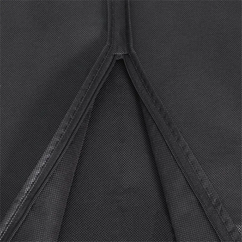 Housse de vêtements noire sac suspendu rangement de vêtements sac de vêtement anti-poussière housse de manteau de costume Erkek Mont Kaban housse de veste anti-poussière T23040