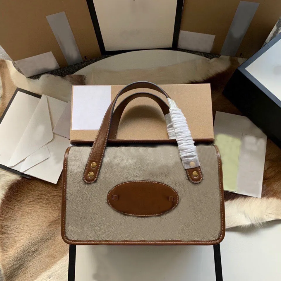 Toppkvalitet med väska 1955 Small Iorsebit nya väskor handväskor kedja mini plånbok messenger axelväska kvinnors boxdesigners AKBGX2470