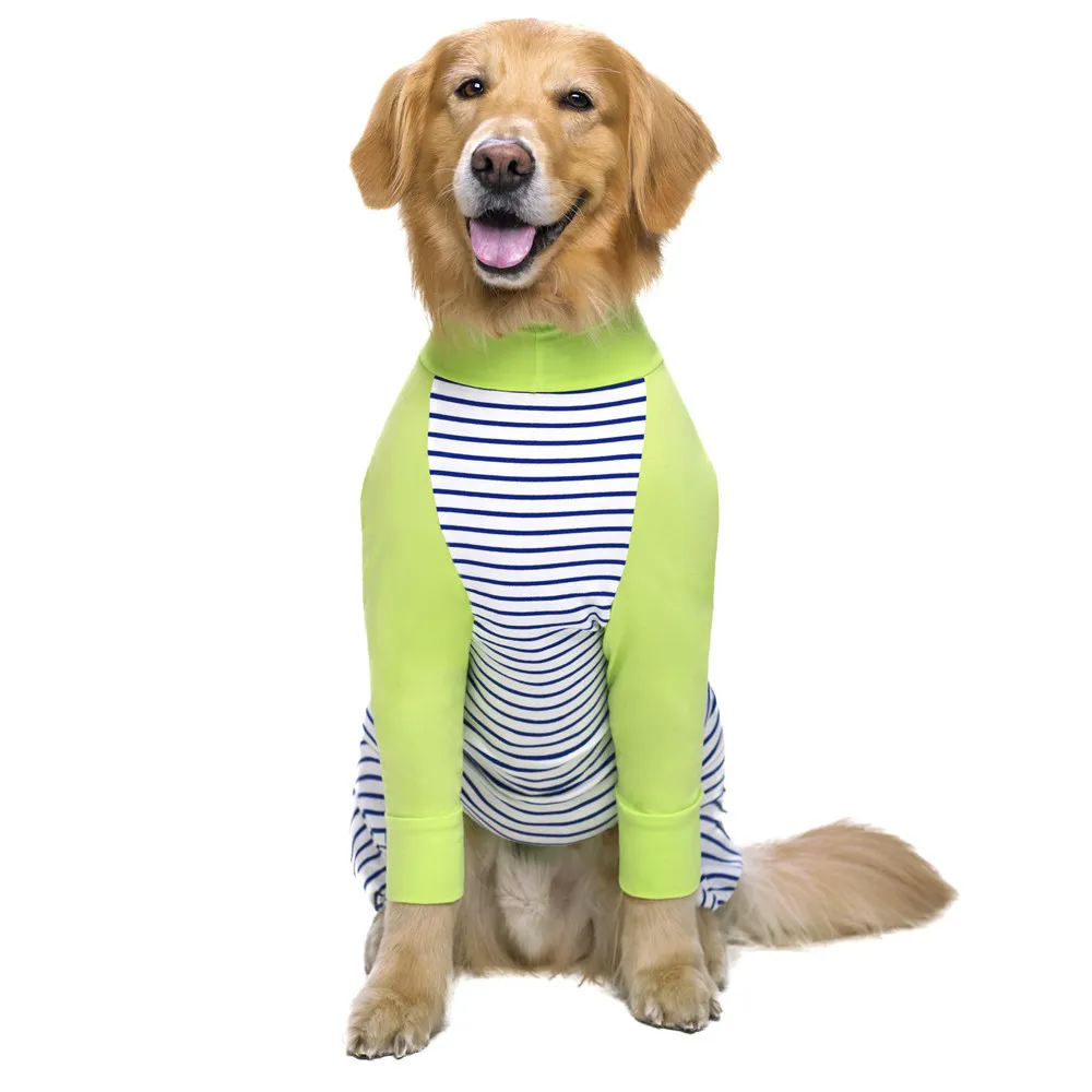 Striped Large dog clothes (1)