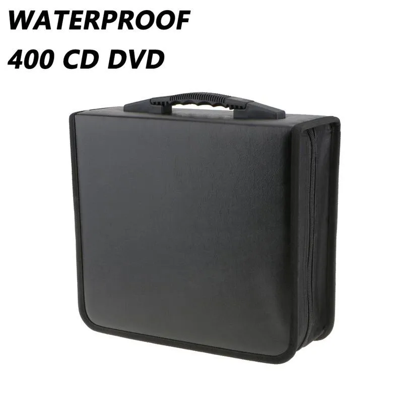 ポータブル400ディスクDD DVDストレージワールドマップ印刷されたホルダーキャリー耐久性のある財布バッグウォレットDJアルバム収集ストレージストックC0116202T