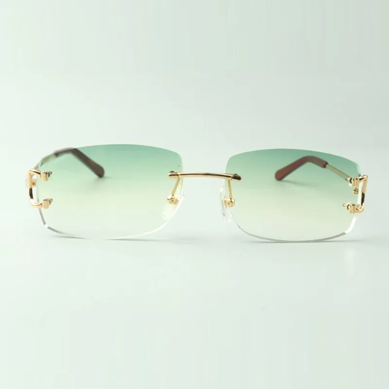 Дизайнерские солнцезащитные очки 3524026 с проволокой на дужках, очки Direct s, размер 18-140мм247h
