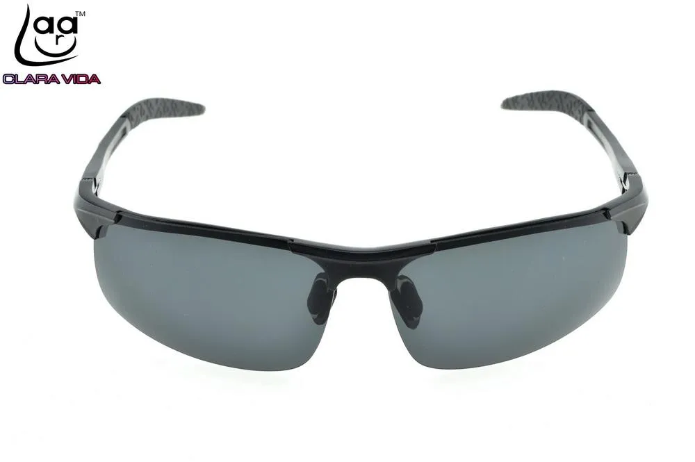 Brand occhiali da sole Clara Vida al-MG Sport Sport Mens Polarizzato Uv400 Polaroid Extreme Sports Driving Outdoor Designer Sun Glasses249U