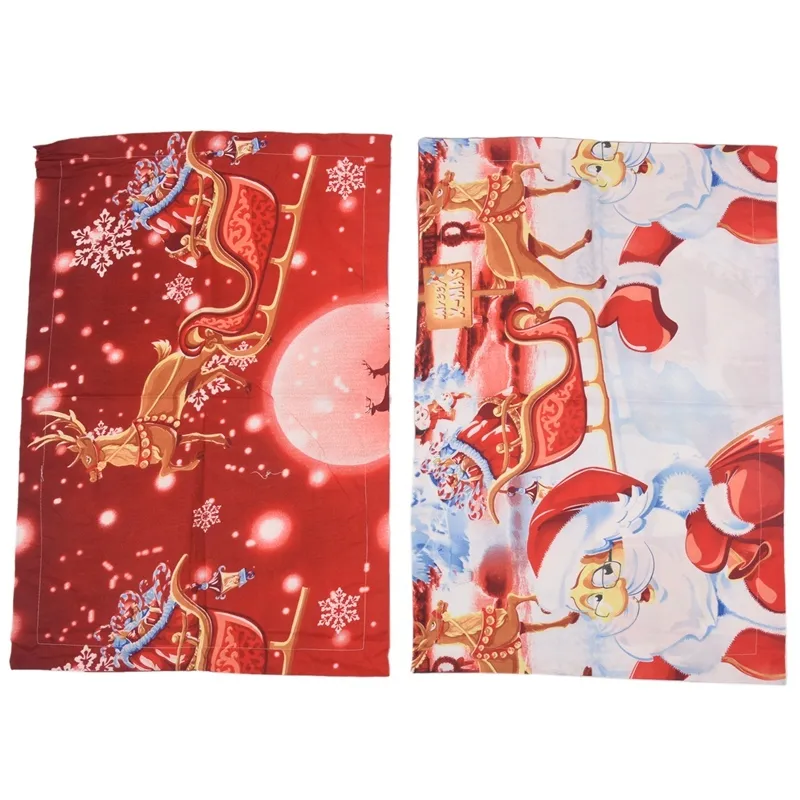 Kerst Home textiel Katoenen beddengoed hoogwaardige 4-delige beddengoedset Kleur Rood C10184608035