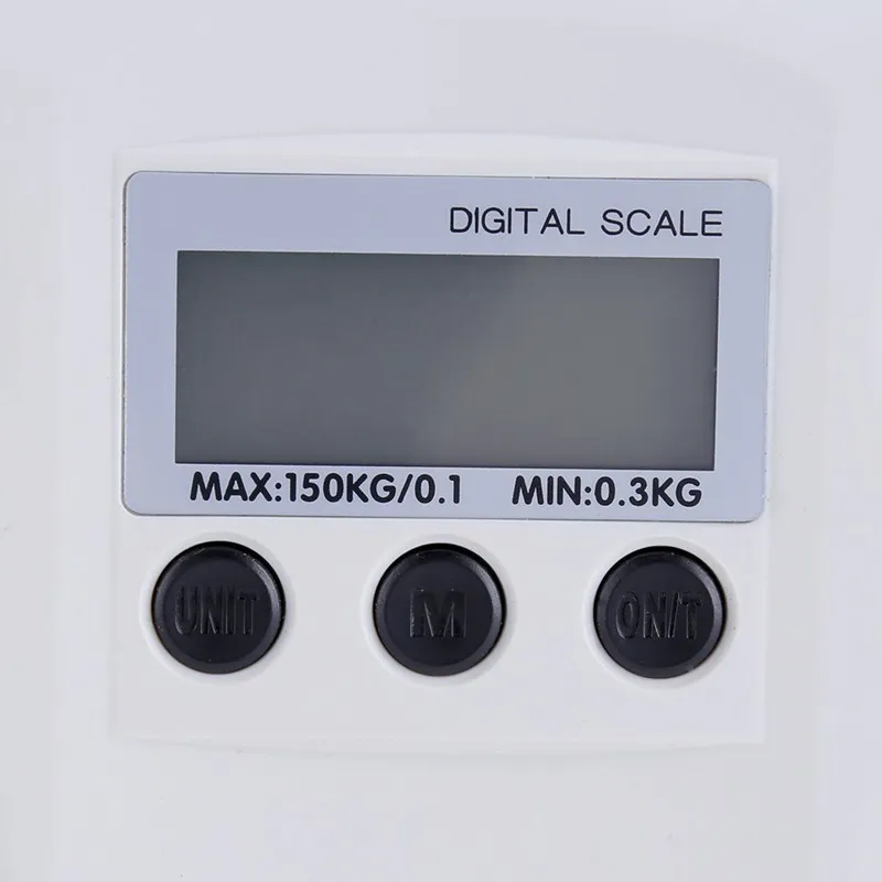 ホットトップ品質LCDデジタルエレクトロニックベビーエレクトロニックスケールポータブルプラスチックアンチフォールベビーペット重量スケール0.3kg-150kg T200523