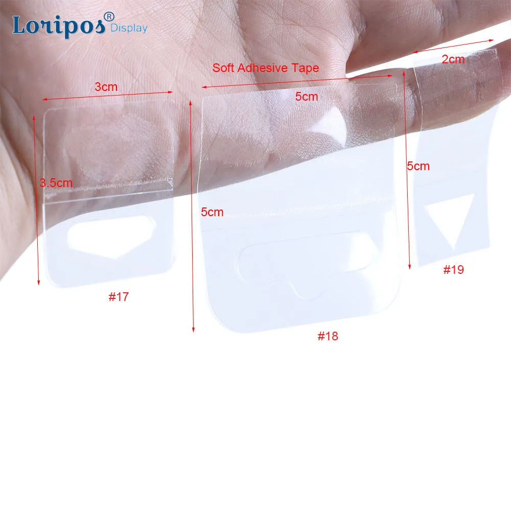 Self Adhesive Plastic Clear Hooks Display Card Store Retail Slat Wall J-Hook & Slot Hole Pegboard Hang Tabs | Loripos