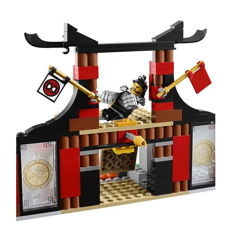 Ninjago 10319 Duel Ninjutsu Driving Range Model Building Kits innjagoes와 호환 어린이를위한 교육 장난감 C1115338I