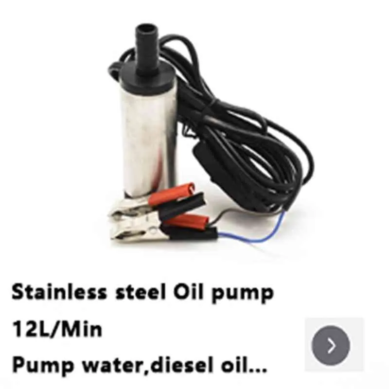 Professionele elektrische 12V olie pompdiesel brandstofmotorolie extractor overdracht pomp zuigpomp Car3321421