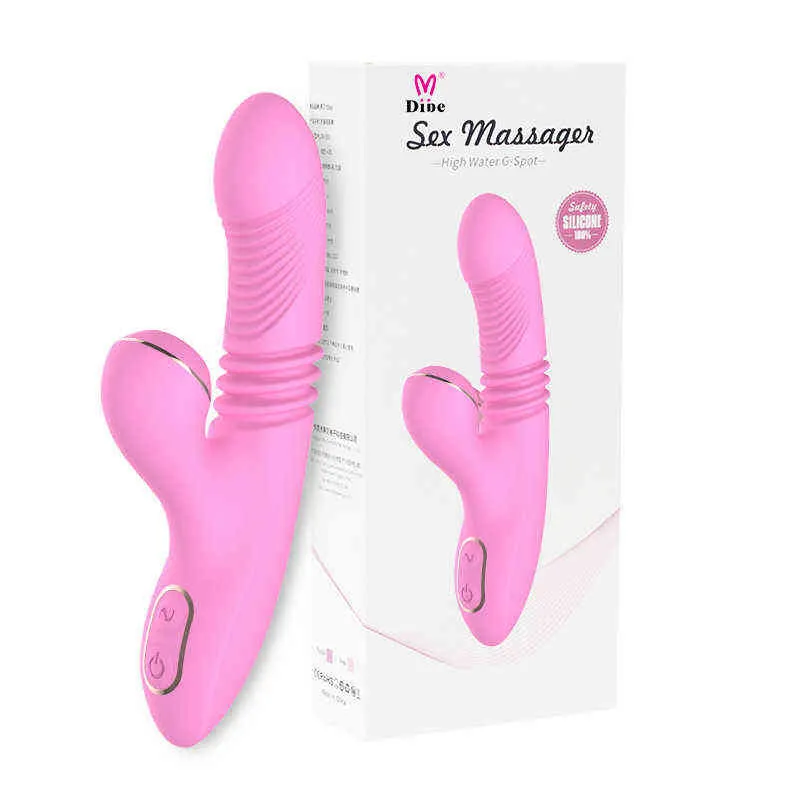 NXY Vibrators Sex products telescopic women's stick automatic sucking massage masturbation electric vibrating 0222