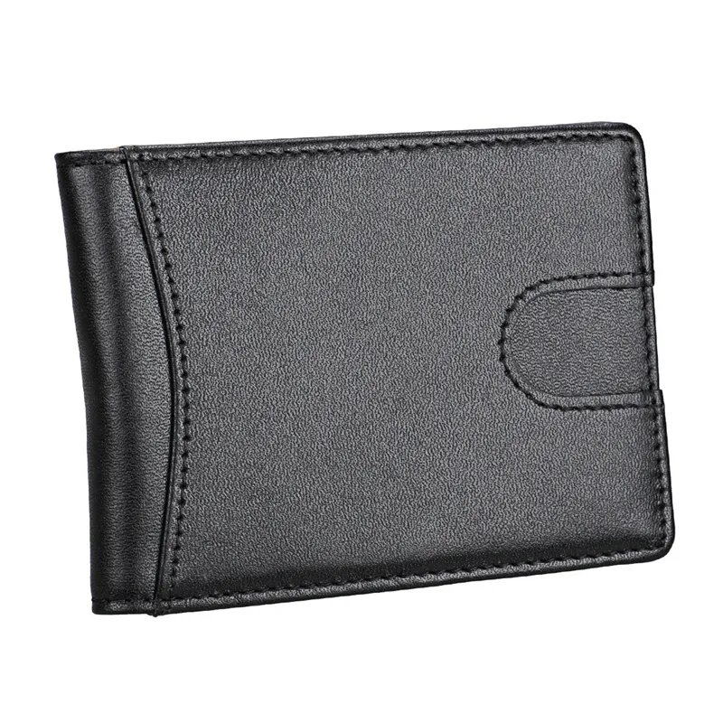 Hbp 22 hight qualidade moda masculina couro real titular do cartão de crédito caso moeda bolsa dinheiro clipe wallet242d